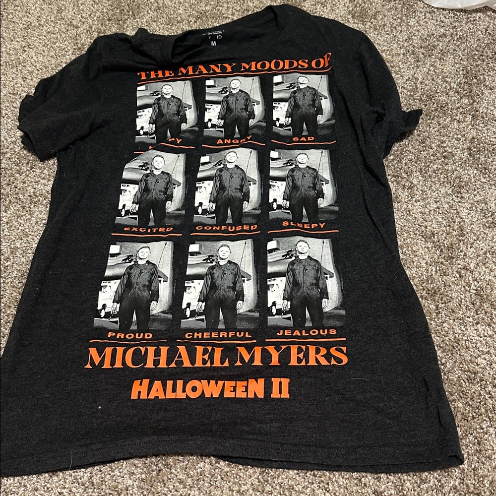 Michael Myers Halloween II Graphic Tee - Black